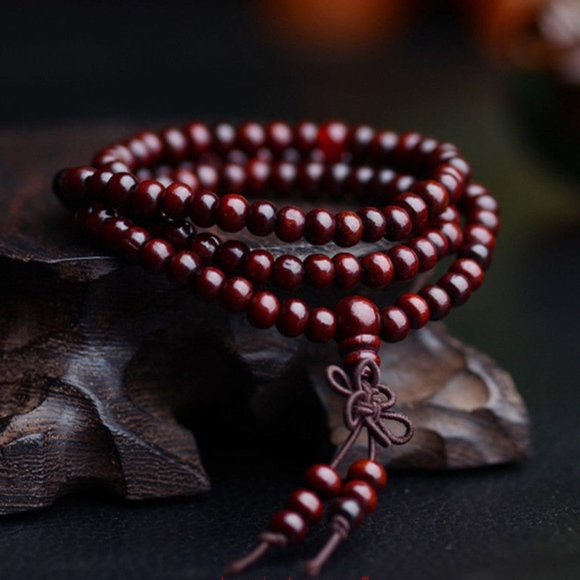 Jewelry - Tibetan Buddhist Sandalwood Prayer Beads Bracelet